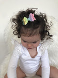 Rainbow Glitter Bow