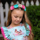 Custom Floral Felt Headbands