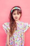 Rainbow Daisy Felt Headband