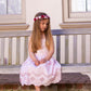 Royal Red  flower crown