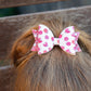 Pink Lady Bug Bow