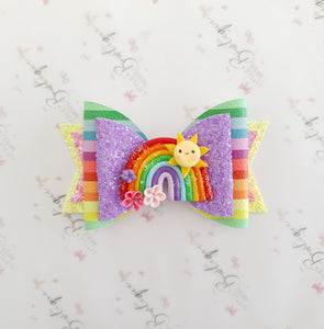 Colourful Rainbow Bow