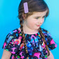 glitter hair clips, glitter fringe clips, Fringe clips, kids fringe clips, hair clips, sparkle hair clips, hair clips Australia