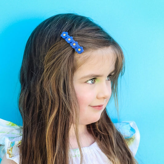 Daisy Fringe Clips (18 Colours)