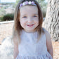 Purple Flower Crown Headband
