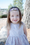Purple Flower Crown Headband