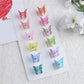 Mixed Butterfly Claw Clips