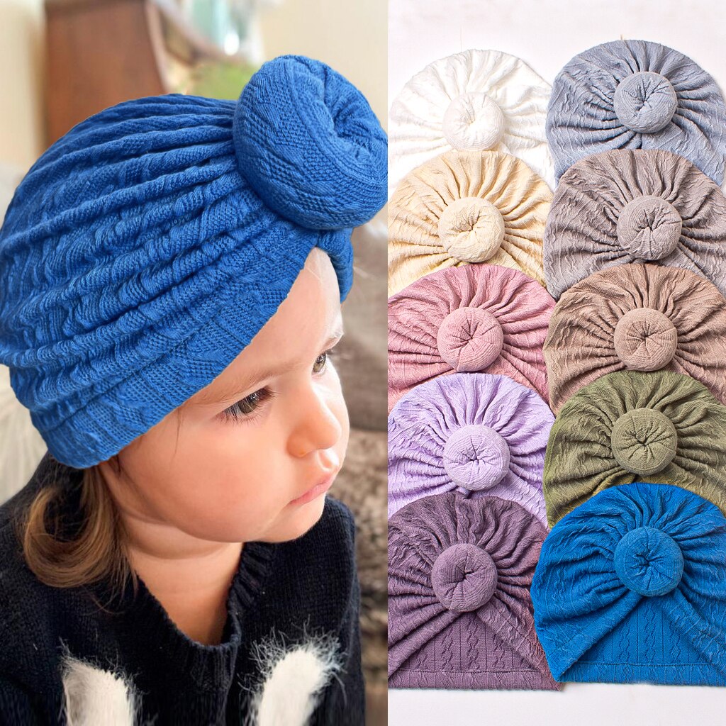 Cable Knit Baby Turban
