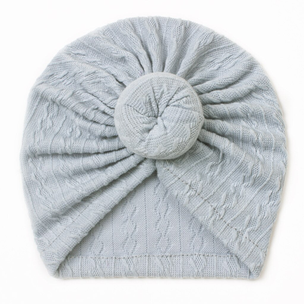 Cable Knit Baby Turban