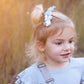 Baby Blue Floral Comb
