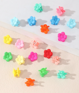 Bright Flower Claw Clips 10pk