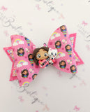 Gabby Inspired Clay Bows (6 characters/options)