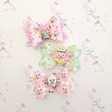 Gabby Inspired Clay Bows (6 characters/options)