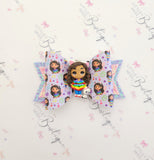 Gabby Inspired Clay Bows (6 characters/options)