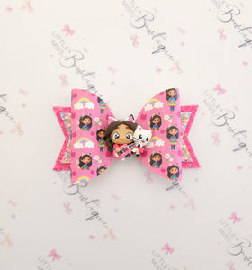 Gabby Inspired Clay Bows (6 characters/options)