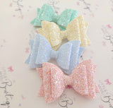 Pastel Gelato Glitter Bows