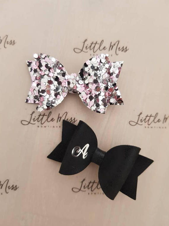 Personalised Pink/Black Set