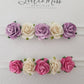 Purple Flower Crown Headband