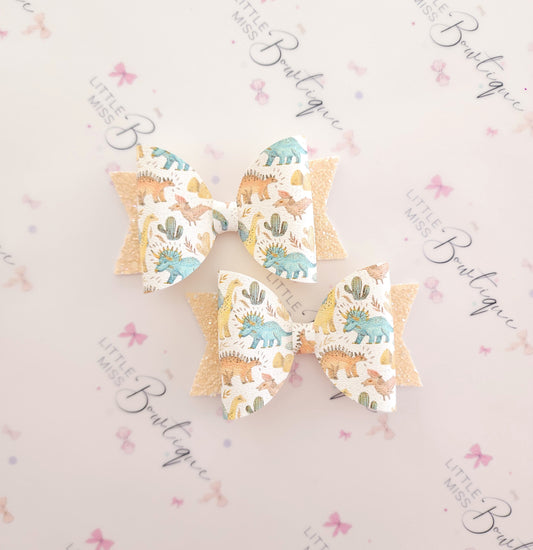 Back to Basics Dinosaur Bows