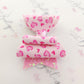 Pink Leopard Bow