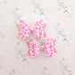 Pink Leopard Bow