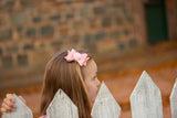 New Pink Pom Pom Bow
